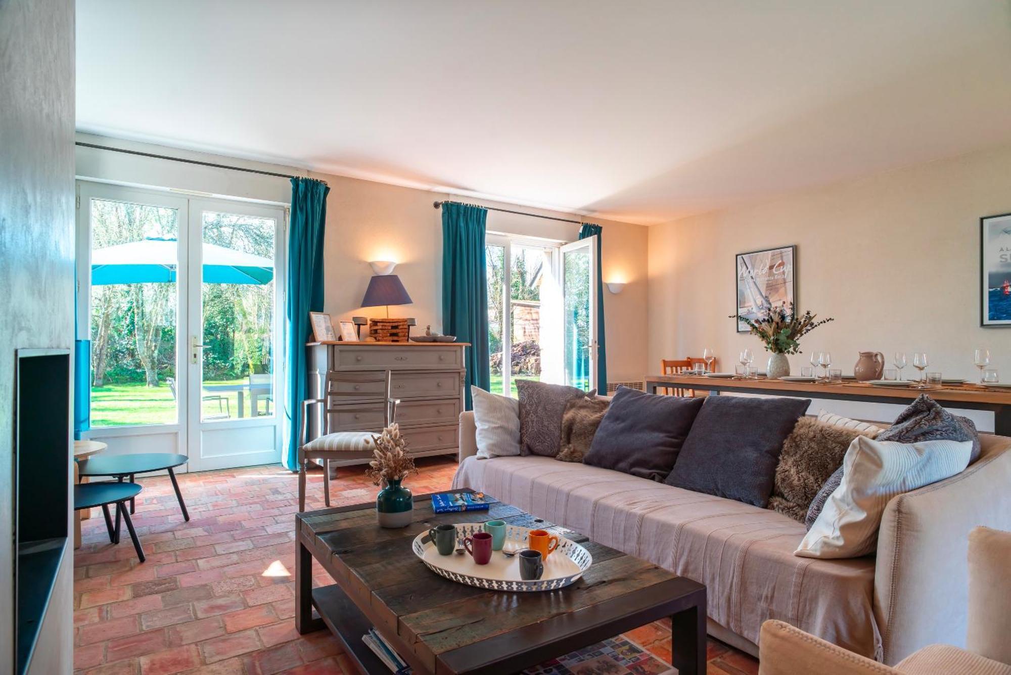 Kerlavarec - Belle Maison Avec Grand Jardin Ferienhaus Locmariaquer